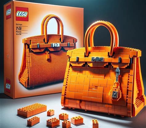 Hermes birkin bag Lego